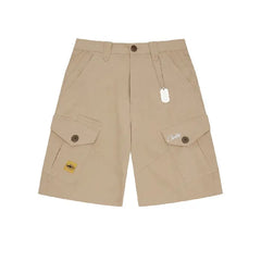 Corteiz Storm Cargo Shorts Beige (2)