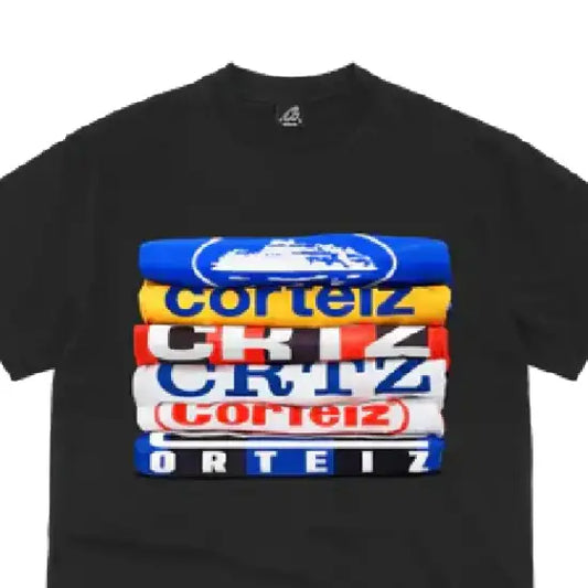 Corteiz T-Shirt Stack Black