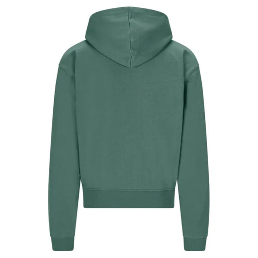 Dark Green Basic NOFS Pullover Hoodie
