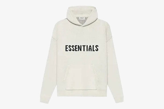 Essentials Knit Pullover Hoodie