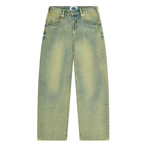 Lime Nofs Washed Denim