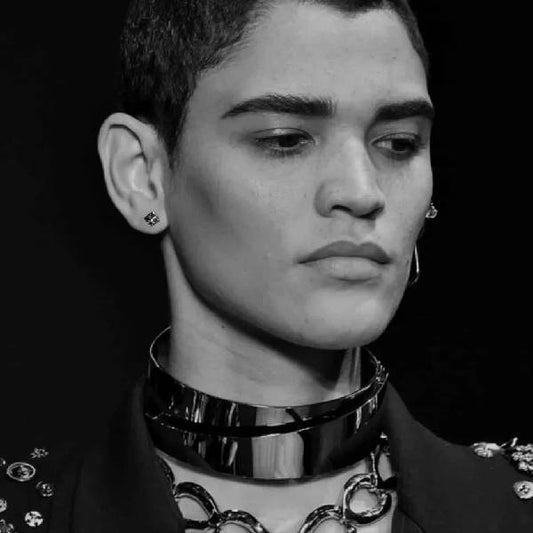 Pyramid Plus Stud Earrings