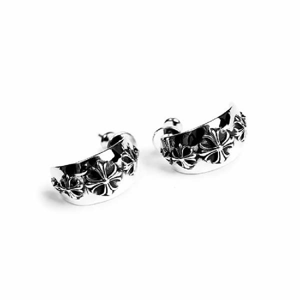 CH Plus Wide Hoop Earrings