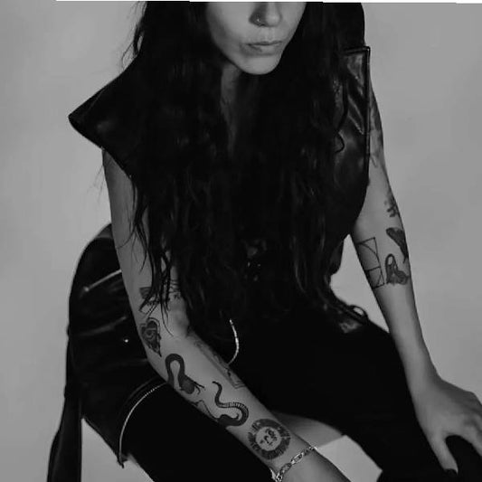 Inscribed Logo Chain Bracelet