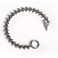 Crosstail Bracelet With Logo Tag