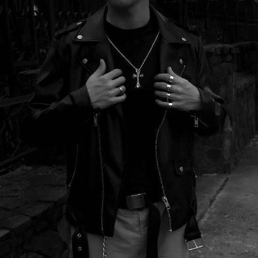 Large Double Cross Pendant