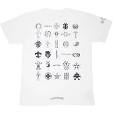 Chrome Hearts Multi Logo Short Sleeve T-Shirt