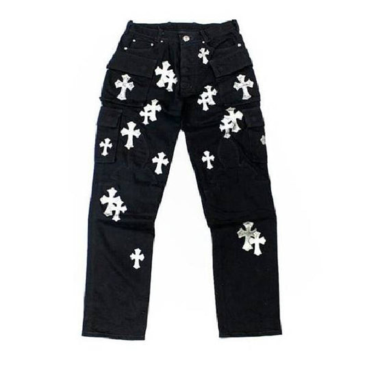 Chrome Hearts Black Cross Pant