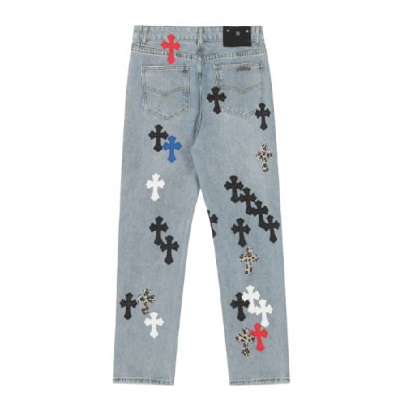 Chrome Style Levi’s Hearts Red Jeans