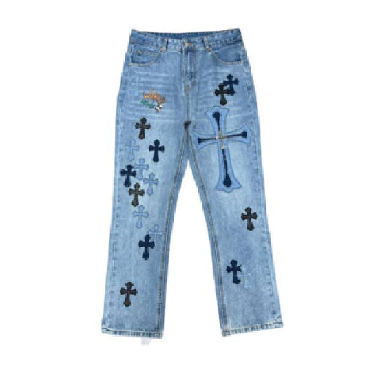 Chrome Hearts Denim Words Jeans
