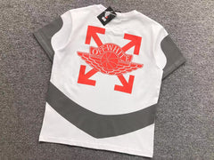 Off White X Air Jordan Tee White