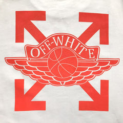 Off White X Air Jordan Tee White