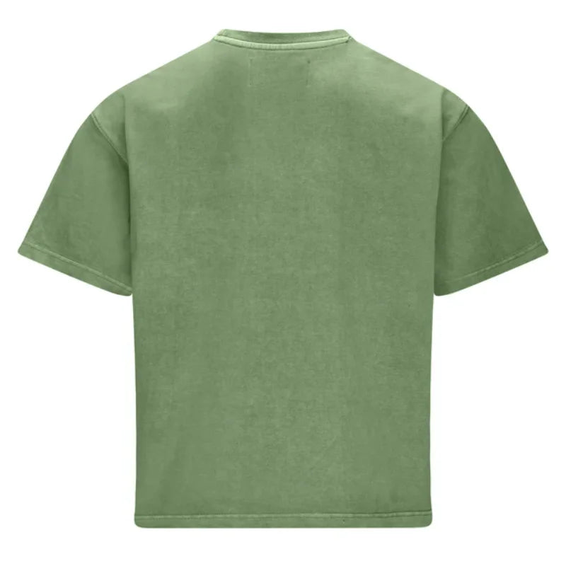 Olive NOFS Basic Short Sleeve T-shirt