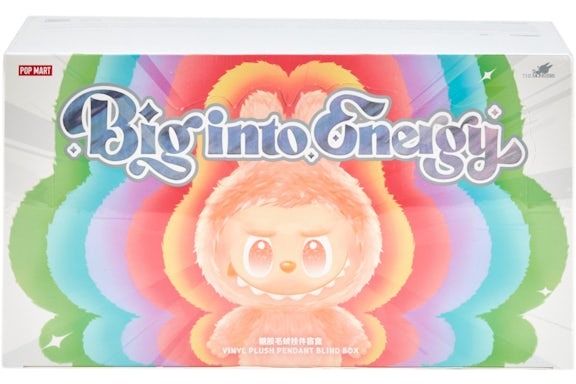 Pop Mart Labubu The Monsters Big into Energy Series Vinyl Plush Pendant Sealed Case (6 Blind Box)