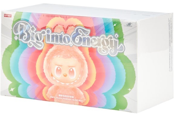 Pop Mart Labubu The Monsters Big into Energy Series Vinyl Plush Pendant Sealed Case (6 Blind Box)