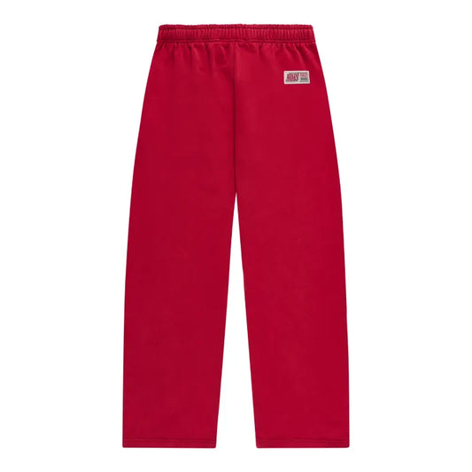 Red Basic NOFS Jogger Back View