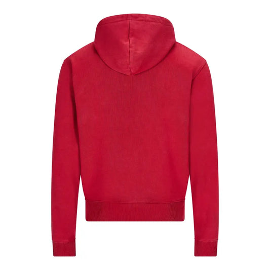 Red Basic NOFS Pullover Hoodie