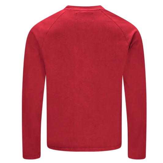 Red NOFS Basic Long Sleeve T-shirt