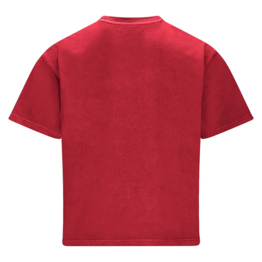 Red NOFS Basic Short Sleeve T-shirt