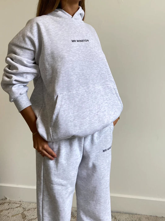 Mr Winston Marle Puff Hoodie Sweat