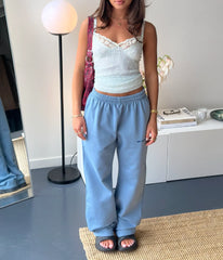 Mr Winston Denim Fleece Pants