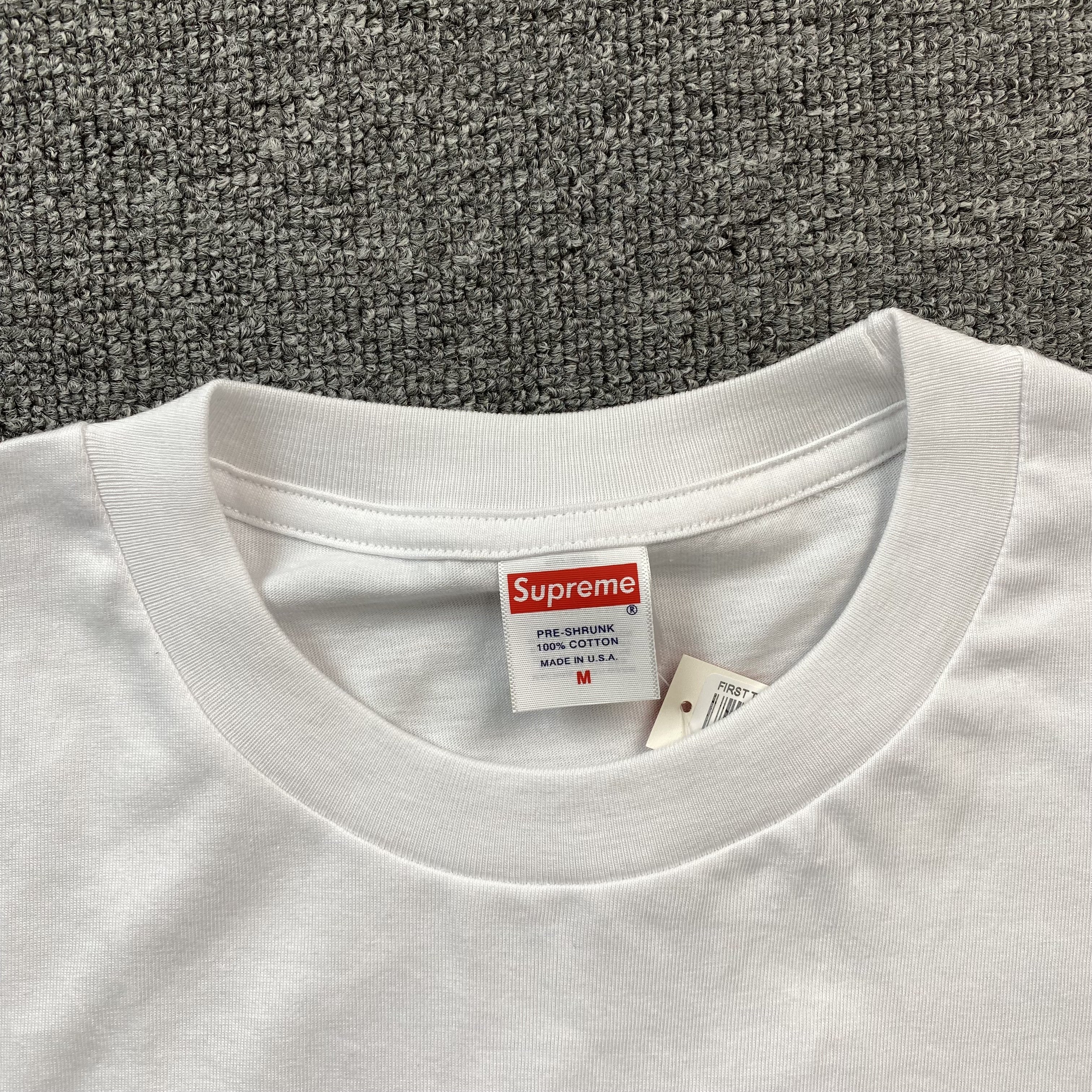 Supreme 30th Anniversary First Tee White
