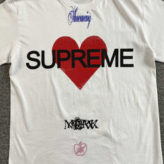 Supreme Announcing Tee White