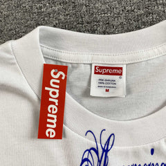 Supreme Announcing Tee White