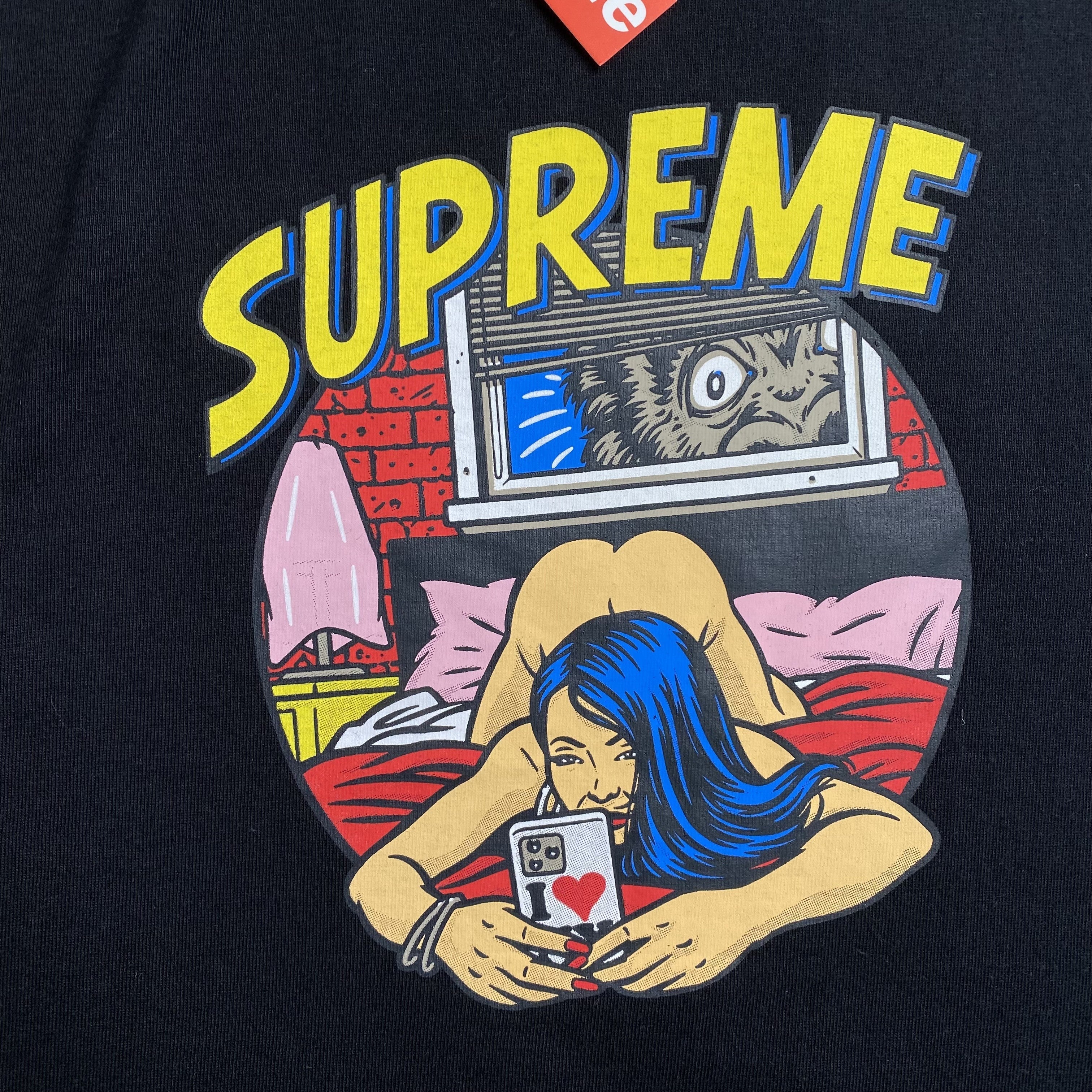 Supreme Bedroom Tee Black