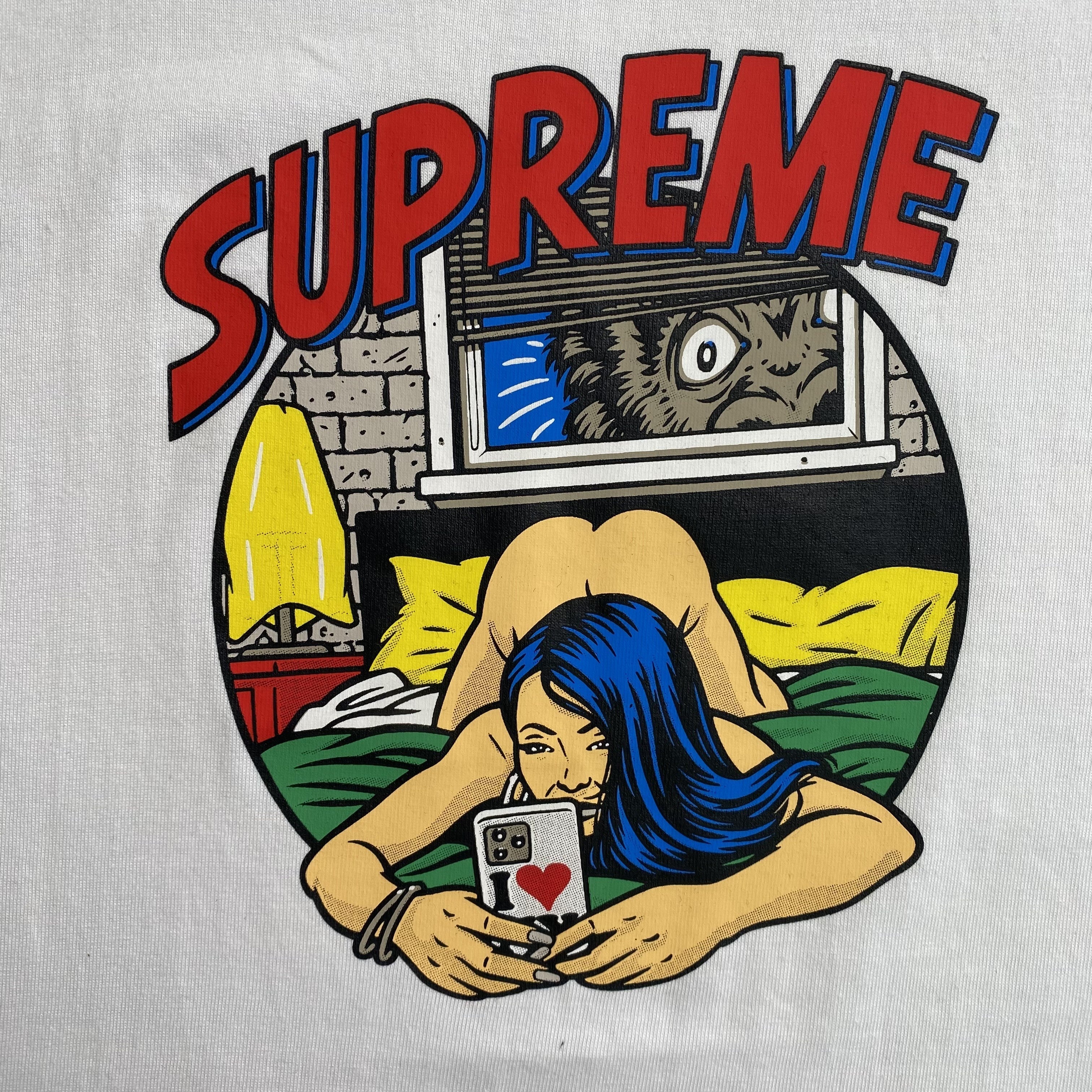 Supreme Bedroom Tee White