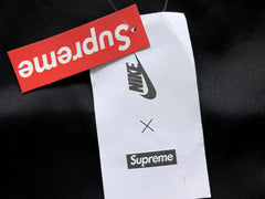 Supreme Nike Leather Varsity Jacket Black