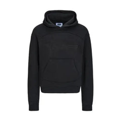 Black Nofs Tone in Tone Hoodie