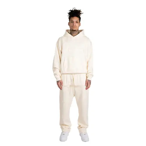 Tone in Tone Creme NOFS Hoodie