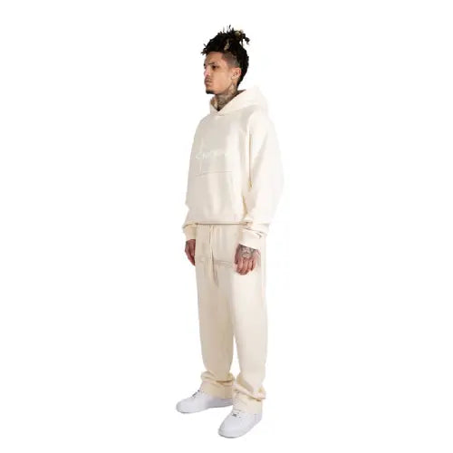 Tone in Tone Creme NOFS Sweatpant