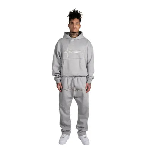 Grey Nofs Tone in Tone Jogger