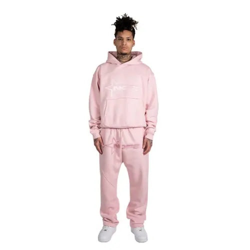 Tone in Tone Pink NOFS Sweatpant