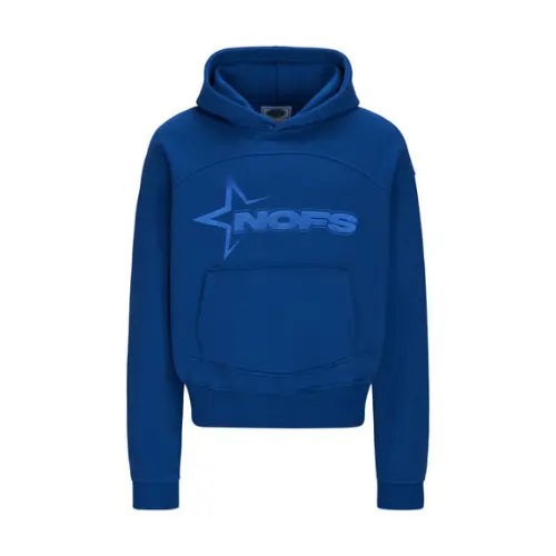 Tone in Tone Royal Blue Nofs Hoodie