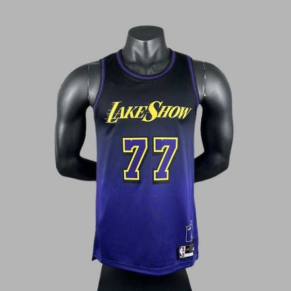 NBA L.A. Lakers 77# Luka Dončić Jersey