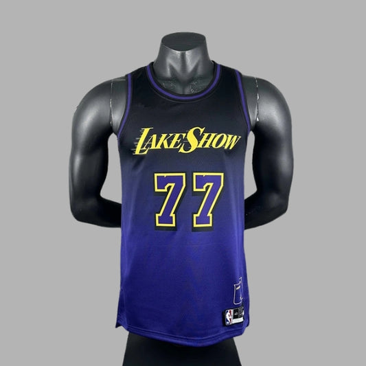 NBA L.A. Lakers 77# Luka Dončić Jersey
