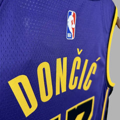 NBA L.A. Lakers Luka Dončić 77# Jersey - Purple