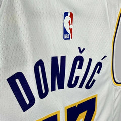 NBA L.A. Lakers Luka Dončić Jersey - White/Gold