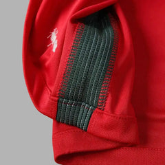 16 Season Portugal Home Retro Fan Red Shirt