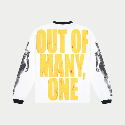 GOD SPEED Alexa Long Sleeve T-shirt (White/Black)