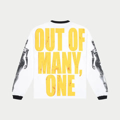 GOD SPEED Alexa Long Sleeve T-shirt (White/Black)