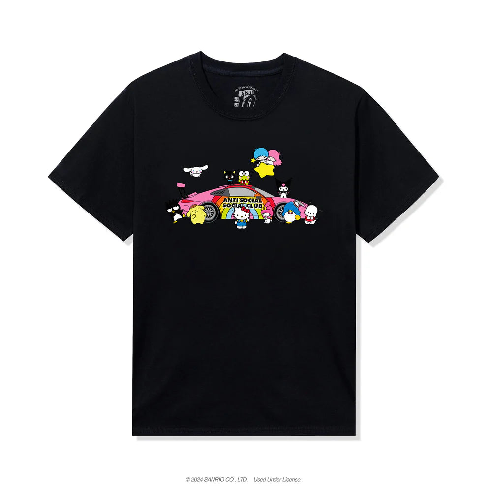 ASSC x Hello Kitty Racing Tee Black