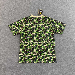 Bape 1st Camo One Point Tee Green