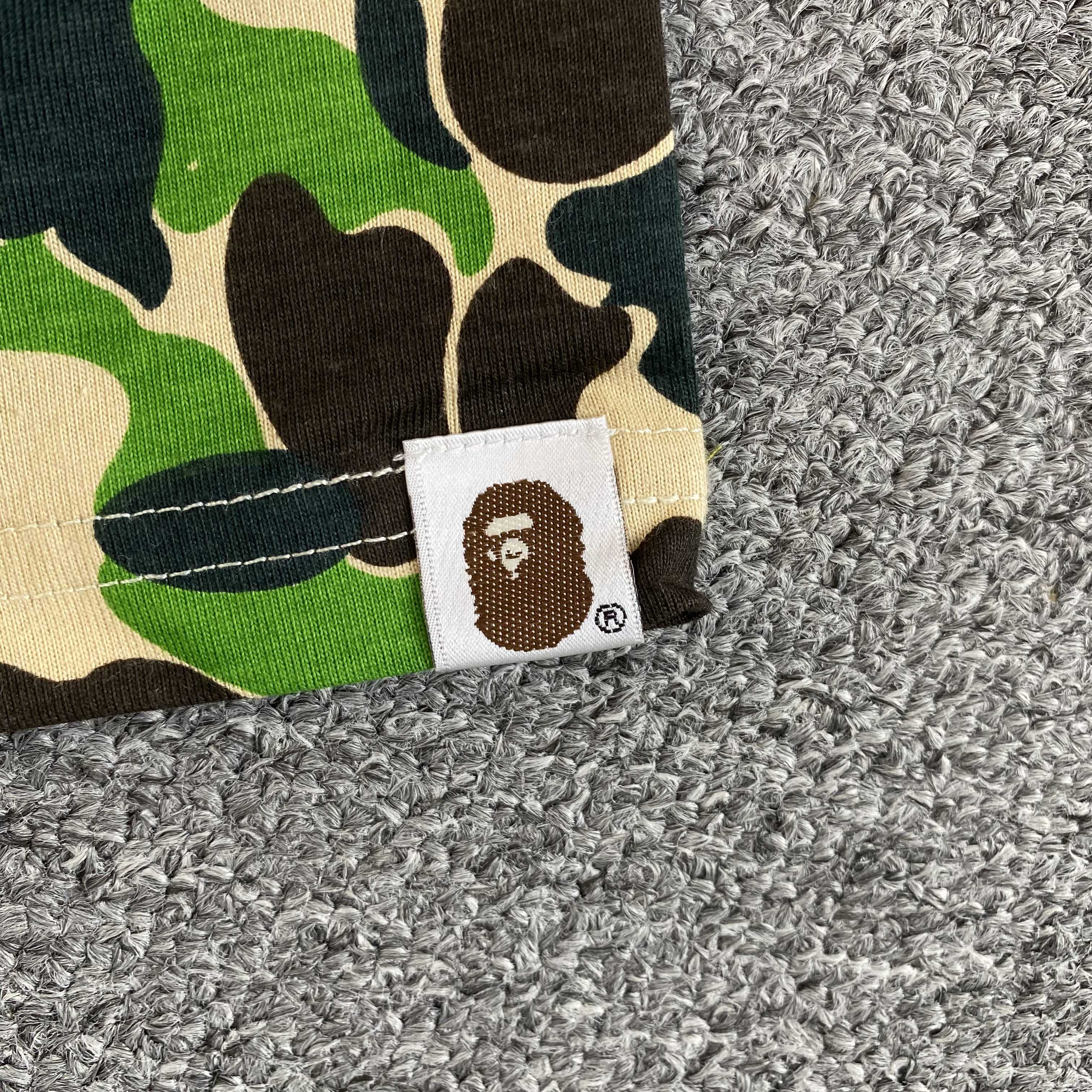 Bape 1st Camo One Point Tee Green