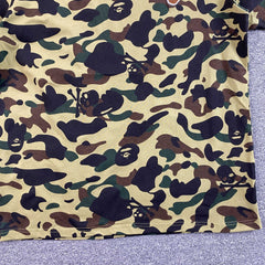 Bape 1st Camo One Point Tee Yellow
