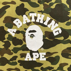 Bape 1st Camo Tee Green