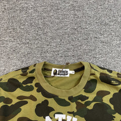 Bape 1st Camo Tee Green